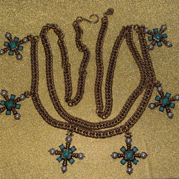 Free People Renaissance Chain Belt - Picture 1 of 2